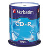 CD-R Recordable Discs (100 Discs per Pack, Branded Surface)