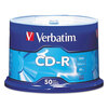 CD-R Recordable Discs (50 per Spindle, Blank Surface)