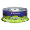 CD-RW Rewritable Discs (25/PK, Branded Surface)