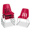 Virco 9600 Classic Series Classroom Chairs 12 inch Seat Height