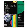 Wausau Paper� Astrobrights� Colored Paper (Global Product Type : Office Paper-Colored, Paper Color(s) : Assorted, Sheet Size : 8 1/2 x 11)