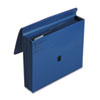 ColorLife� Expanding File with Insertable Index Tabs (Letter Size, Dark Blue)