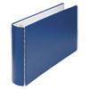 Canvas-Look Vinyl Ring Binders (2 Capacity, Blue)
