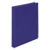 Basic Round Ring Binder (1/2 Capacity, Dark Blue)