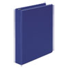 Basic Round Ring Binder (1-1/2 Capacity, Dark Blue)