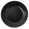 Classicware� Dinnerware (Color : Black 6 Plate, Quantity : 10 Pieces per Pack, Quantity : 18 Packs per Case)