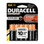 Duracell Duracell&reg; Coppertop&reg; Alkaline Batteries DURMN1500B10Z