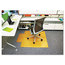 Universal Universal&reg; Bamboo Roll-Up Chairmat UNV24005