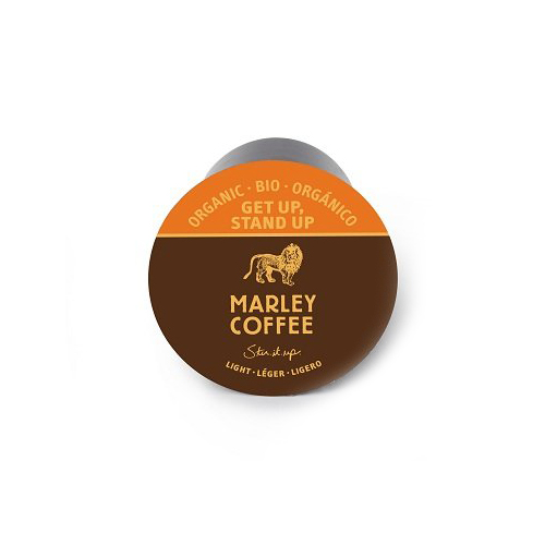 BettyMills: Get Up, Stand Up Light Roast Single Serve Coffee  Marley Coffee 