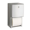 Bobrick ConturaSeries® Two-Roll Tissue Dispenser