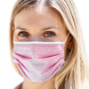 3-ply Ear Loop Disposable Pink Masks - 50 Masks