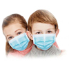 3ply K-K12 Kids Ear Loop Disposable Blue Mask