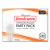 Berkley Square Elegant Dinnerware Heavyweight Individually Wrapped Cutlery Assortment