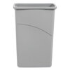 Boardwalk Boardwalk&reg; Slim Waste Container BWK23GLSJGRA