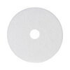 Boardwalk Standard 14-Inch Diameter Polishing Floor Pads BWK4014WHI