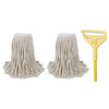Boardwalk Boardwalk&reg; Cotton Cut End Mop Kit BWK5324C