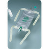 Dispoz-a-Bag Leg Bag with Flip-Flo Valve, 32 oz. (4 leg bags & 1 pair fabric leg straps), BX/1, CS/48