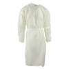 Cardinal Health Cardinal Health SMS Elastic Cuff Neck Tie-Band Isolation Gown, Yellow, Universal, PK/1, CS/100 CRD55AT4450BDPK