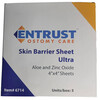 Entrust 4" x 4" Skin Barrier Sheet Ultra, Non-Sterile, BX/1
