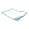 Cardinal Health Underpads, WINGS Basic, Light Absorbency, Light Blue, 23" x 36", EA/1, PK/50
