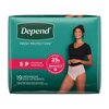 Depend Fit-Flex Max for Women, Small., PK/1, CS/38
