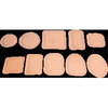 Ampatch Style AX with 1 1/8" Round End Hole, BX/1