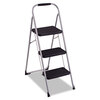 Cosco Cosco&reg; Three-Step Big Step Folding Step Stool CSC11408PBL1E