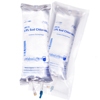 SimLabSolutions 100 mL 0.9% Sod Chlor-Ide Blue Capped Port Simulated Iv Bags For Simulation, 100/CS DIAIV058602-CSB