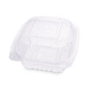 Clear Clamshell Hinged Food Containers