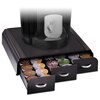 Mind Reader Mind Reader Anchor Triple Drawer Single-Serve Coffee Organizer EMSTRY01BLK