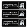 Excello Global Products Excello Global Products&reg; Indoor/Outdoor Restroom Sign with Braille Text EXOHD0049S