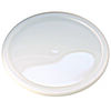 Fabri-Kal Fabri-Kal&reg; Pro-Kal&reg; Polyethylene Flush Fill Round Deli Lids FABPELID