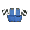 Fabrication Enterprises The Adjustable Cuff&reg; Ankle Weight - 10 lb. - 20 x 0.5 lb. Inserts - Blue - Each FNT10-3332-1