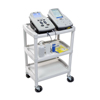 Fabrication Enterprises Mettler&reg; 73 Plastic 3-Shelf Cart FNT13-3099