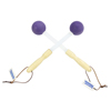 Bongers Percussion Massager, Purple, Pair