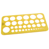 AFH Circular Template For Swan Neck Rings, 1-36Mm