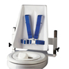 Columbia®  Toilet Support - High Back (H-brace & Reducer Ring) - Padded - Medium
