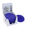 Dycem® 5.5" Round Table Mat Display, 25/Dispenser, Blue