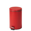 Fabrication Enterprises Clinton, Small Round Waste Receptacle, Red, 13 Quart FNT50-2024