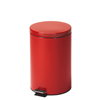 Fabrication Enterprises Clinton, Small Round Waste Receptacle, Red, 20 Quart FNT50-2027