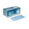 3 Ply Disposable Face Masks with Ear Loops and Adjustable Nose Clips, Box of 50