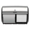 Georgia Pacific Georgia Pacific&reg; Professional Compact&reg; Coreless Side-by-Side Double Roll Tissue Dispenser GPC56796A