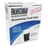Heritage Bag BlueCollar Drawstring, Linear Low Density Trash Bags HERN4828EWRC1