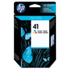 Hewlett Packard HP&reg; 51641A (HP 41) Ink, 460 Page-Yield, Tri-Color HEW 51641A