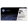 Hewlett Packard Hewlett Packard 92A, (C4092A) Black Original LaserJet Toner Cartridge HEW C4092A
