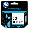 Hewlett Packard Hewlett Packard 20, (C6614D) Large, Black Original Ink Cartridge HEW C6614D