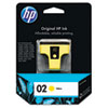Hewlett Packard HP&reg; C8773WN (HP 02) Ink, Yellow HEW C8773WN140