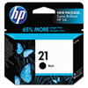 Hewlett Packard HP&reg; C9351AN (HP 21) Ink, 190 Page-Yield, Black HEW C9351AN140