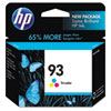 Hewlett Packard HP&reg; C9361WN (HP 93) Ink, 220 Page-Yield, Tri-Color HEW C9361WN140