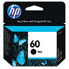 Hewlett Packard HP&reg; CC640WN (HP 60) Ink, 200 Page-Yield, Black HEW CC640WN140